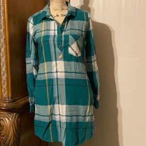 Flannel shirt dress🙂